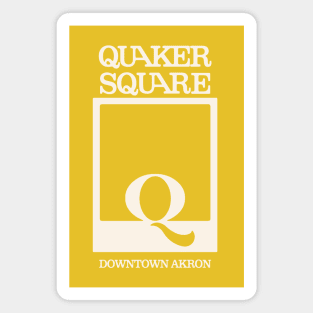 Quaker Square Akron Ohio Magnet